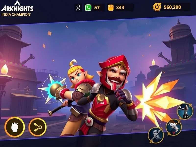 Arknights India Champion Gameplay Screenshot